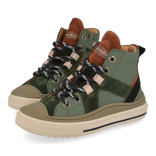 Zecchino d'oro Sneakers Khaki Boys (f13-4319) - Junior Steps