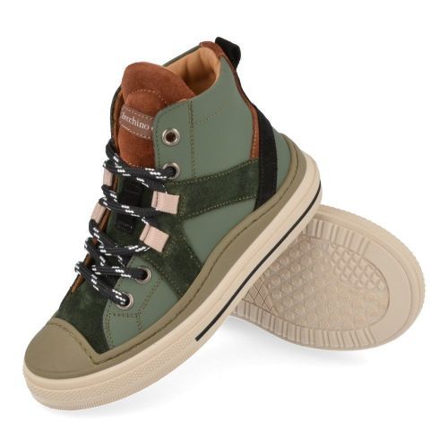 Zecchino d'oro Sneakers Khaki Boys (f13-4319) - Junior Steps