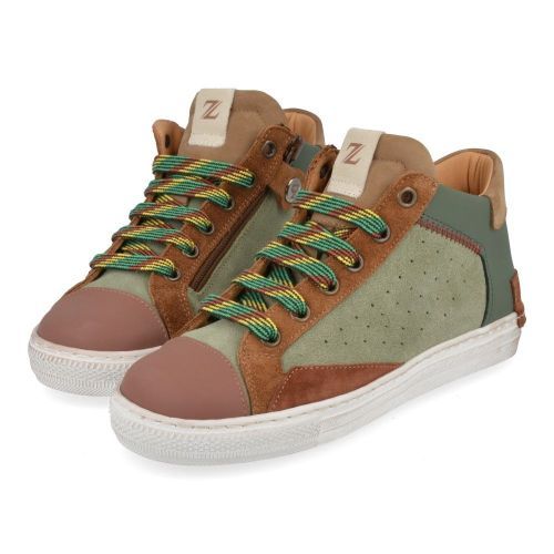 Zecchino d'oro Sneakers Khaki Jungen (f14-4556) - Junior Steps