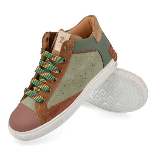 Zecchino d'oro Sneakers Khaki Boys (f14-4556) - Junior Steps