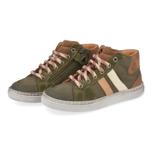 Zecchino d'oro Sneakers Khaki Boys (m12-7209) - Junior Steps