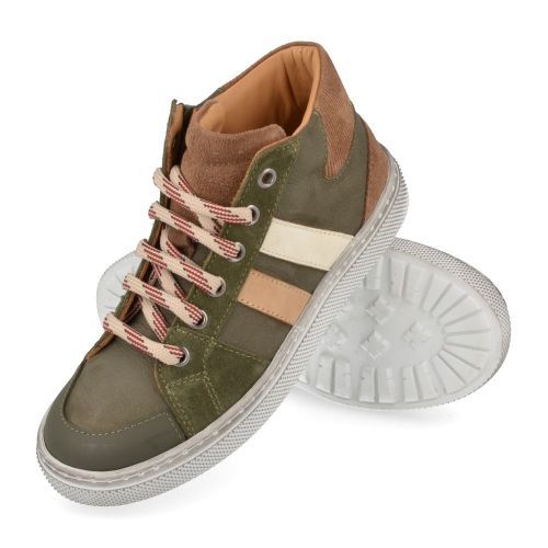 Zecchino d'oro sneakers kaki Jongens ( - kaki sneakerm12-7209) - Junior Steps