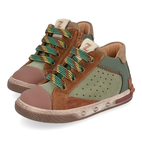 Zecchino d'oro Sneakers Khaki Boys (n12-1610) - Junior Steps