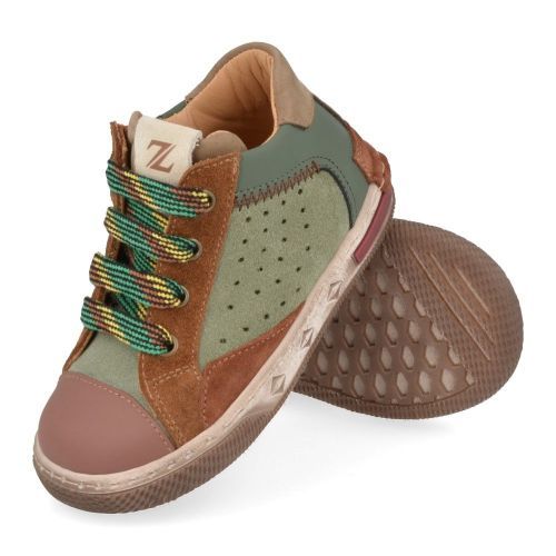 Zecchino d'oro Sneakers Khaki Jungen (n12-1610) - Junior Steps