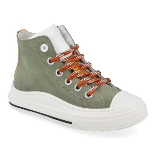 Zecchino d'oro sneakers kaki Jongens ( - kaki sneakerF13-4303-BG) - Junior Steps
