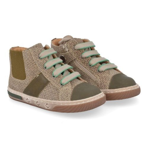 Zecchino d'oro Sneakers Khaki Jungen (n12-1503) - Junior Steps