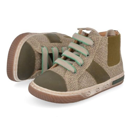 Zecchino d'oro Sneakers Khaki Jungen (n12-1503) - Junior Steps