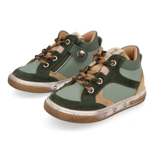 Zecchino d'oro Sneakers Khaki Jungen (n12-1609) - Junior Steps