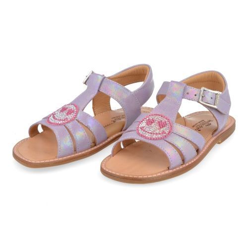 Zecchino d'oro sandalen lila Meisjes ( - lila paars sandaaltjeA21-1825) - Junior Steps