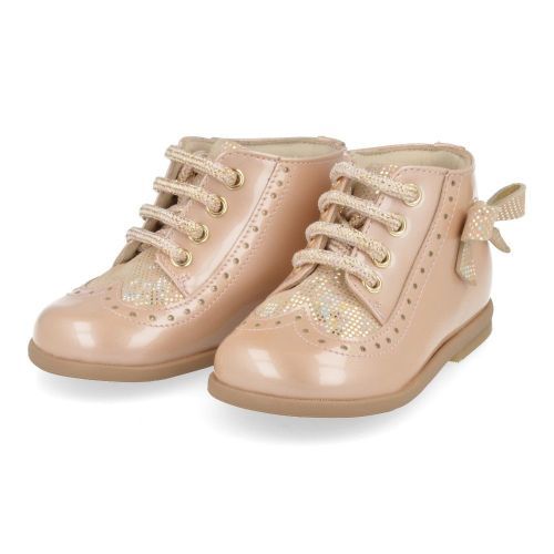 Zecchino d'oro Chaussure à lacets nude Filles (N1-1205-3G) - Junior Steps