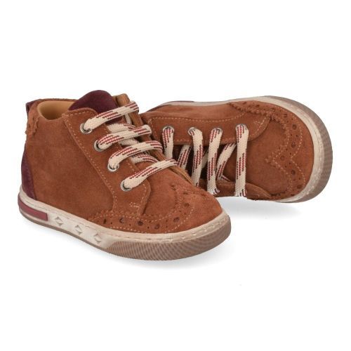 Zecchino d'oro Sneakers Rust brown Boys (n12-1291) - Junior Steps