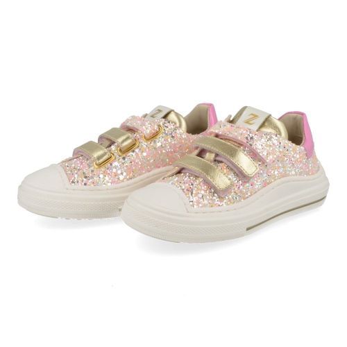 Zecchino d'oro Sneakers pink Girls (F13-4327-ZB) - Junior Steps