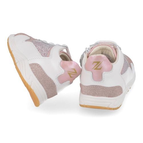 Zecchino d'oro sneakers roze Meisjes ( - roze glitter sneakertjeA02-252) - Junior Steps