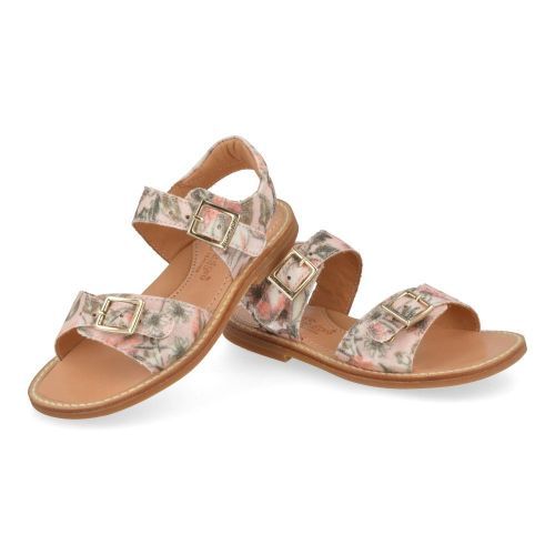 Zecchino d'oro sandalen roze Meisjes ( - roze multi glitter sandaaltjeA21-1906-8L) - Junior Steps