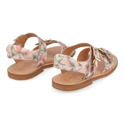 Zecchino d'oro sandalen roze Meisjes ( - roze multi glitter sandaaltjeA21-1906-8L) - Junior Steps