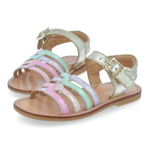 Zecchino d'oro sandalen GOUD Meisjes (roze pastel kleurig sandaaltje - A21-1809) - Junior Steps