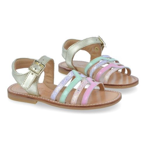 Zecchino d'oro sandalen GOUD Meisjes (roze pastel kleurig sandaaltje - A21-1809) - Junior Steps