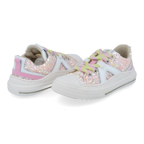 Zecchino d'oro sneakers roze Meisjes (roze sneaker met rubber stootneus - F13-4336) - Junior Steps