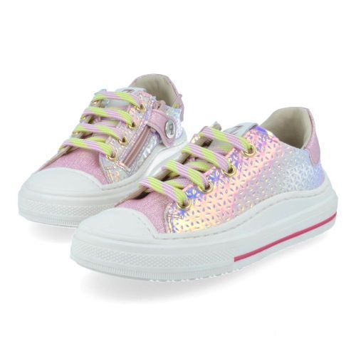Zecchino d'oro sneakers roze Meisjes (roze sneaker met rubber stootneus - F13-4326) - Junior Steps