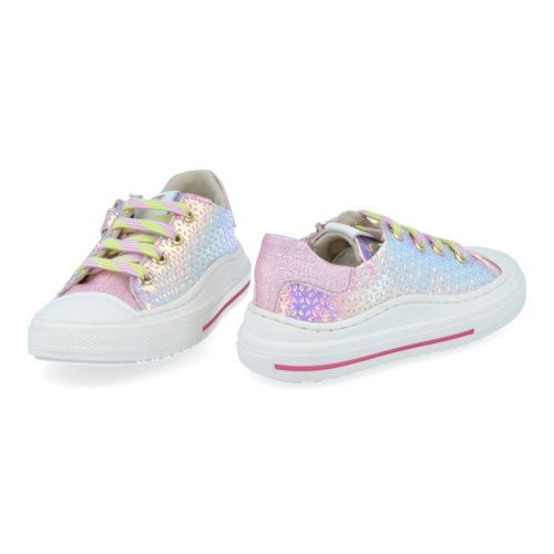 Zecchino d'oro sneakers roze Meisjes (roze sneaker met rubber stootneus - F13-4326) - Junior Steps