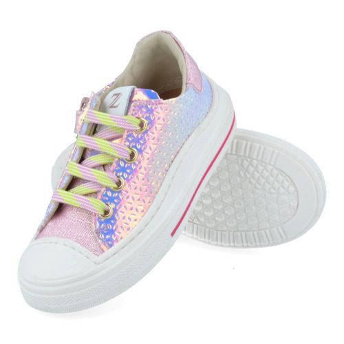 Zecchino d'oro sneakers roze Meisjes (roze sneaker met rubber stootneus - F13-4326) - Junior Steps
