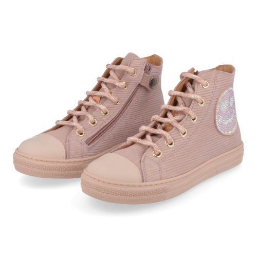 Zecchino d'oro sneakers roze Meisjes ( - roze sneaker met smiley4511) - Junior Steps