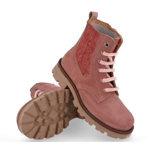Zecchino d'oro Lace-up boots pink Girls (f20-5010) - Junior Steps