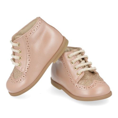 Zecchino d'oro Lace shoe pink Girls (N1-0190) - Junior Steps