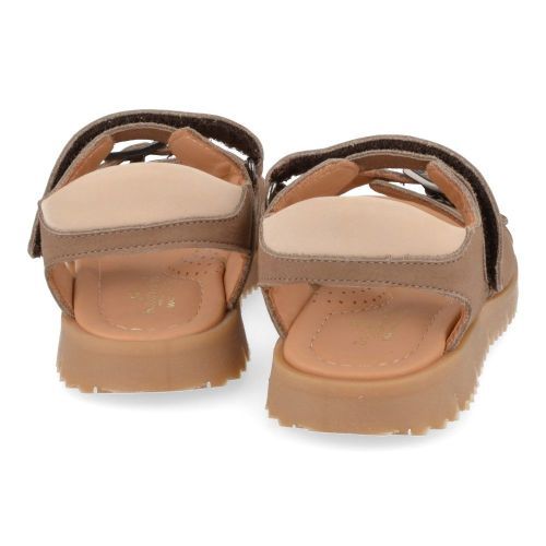 Zecchino d'oro sandalen taupe Jongens ( - taupe nubuck sandaal A33-3301-ZB) - Junior Steps