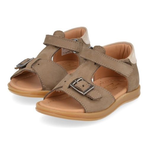 Zecchino d'oro Sandalen taupe Jungen (A32-3201-ZB) - Junior Steps