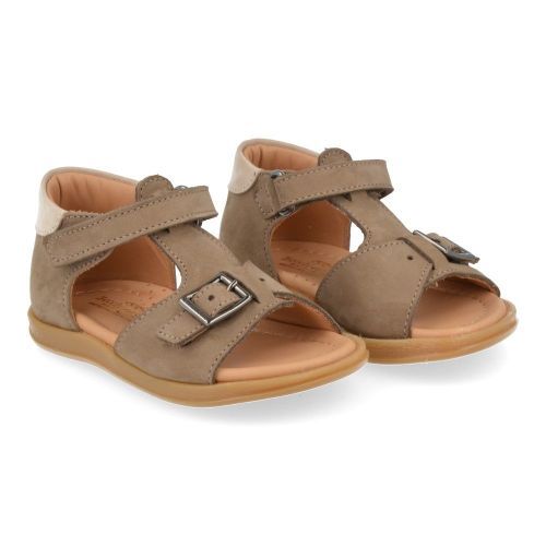 Zecchino d'oro Sandalen taupe Jungen (A32-3201-ZB) - Junior Steps