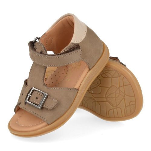 Zecchino d'oro Sandalen taupe Jungen (A32-3201-ZB) - Junior Steps