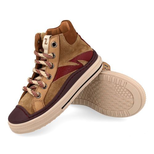 Zecchino d'oro Baskets taupe Garçons (f13-4351) - Junior Steps