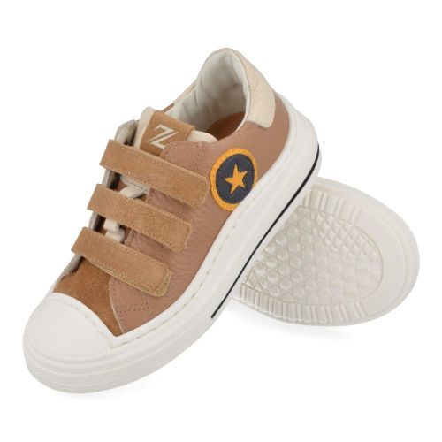 Zecchino d'oro Sneakers taupe Jungen (F13-4329-1L) - Junior Steps