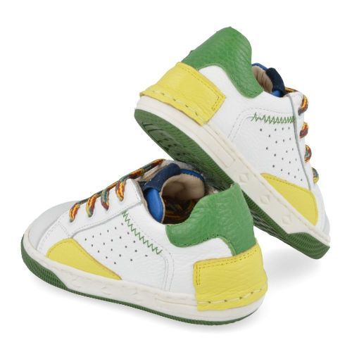 Zecchino d'oro sneakers wit Jongens ( - wit  sneaker met rubberen stootneusN12-1593-1L) - Junior Steps