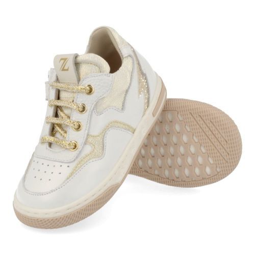 Zecchino d'oro sneakers wit Meisjes (wit sneakertje  - N12-1657) - Junior Steps