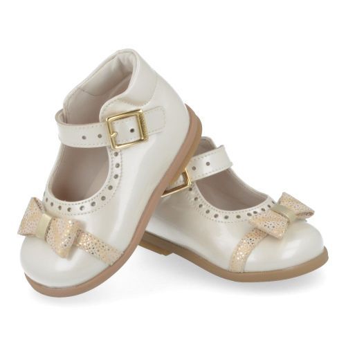 Zecchino d'oro ballerina wit Meisjes ( - witte ballerina met strikje1027) - Junior Steps