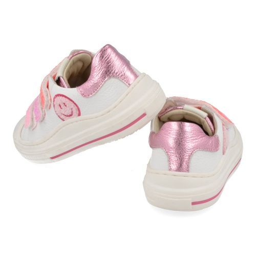 Zecchino d'oro sneakers wit Meisjes ( - witte  sneaker met rubber stootneusF13-4331-3B) - Junior Steps