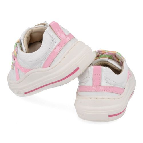 Zecchino d'oro sneakers wit Meisjes ( - witte sneaker met rubber stootneusF13-4336-6B) - Junior Steps