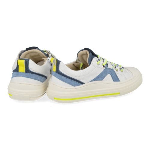 Zecchino d'oro sneakers wit Jongens ( - witte sneaker met stevige stootneusF13-4336-3B) - Junior Steps