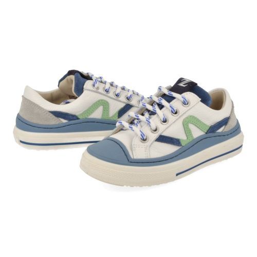 Zecchino d'oro sneakers wit Jongens (witte sneaker met stevige stootneus - F13-4344) - Junior Steps