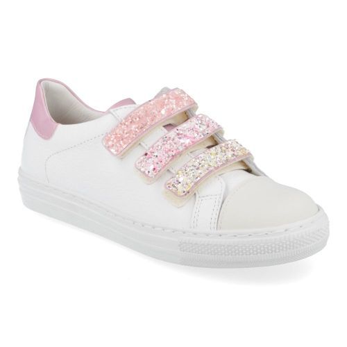 Zecchino d'oro sneakers wit Meisjes ( - witte sneaker met velcrosluitingF14-4441-9G) - Junior Steps