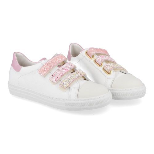 Zecchino d'oro sneakers wit Meisjes ( - witte sneaker met velcrosluitingF14-4441-9G) - Junior Steps