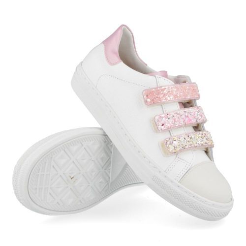 Zecchino d'oro Sneakers wit Girls (F14-4441-9G) - Junior Steps