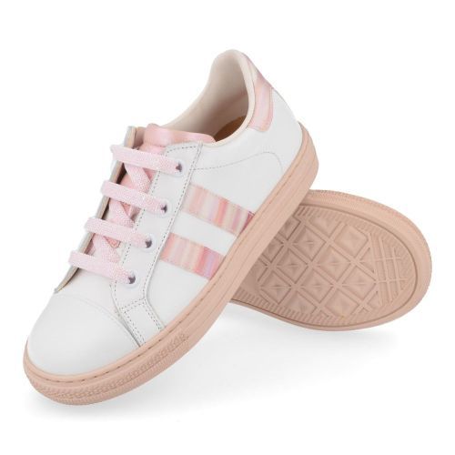 Zecchino d'oro sneakers wit Meisjes ( - witte sneaker4492) - Junior Steps
