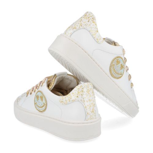 Zecchino d'oro sneakers wit Meisjes ( - witte sneaker F09-3906-1G) - Junior Steps