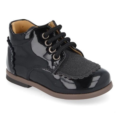 Zecchino d'oro Chaussure à lacets Noir Filles (1099) - Junior Steps