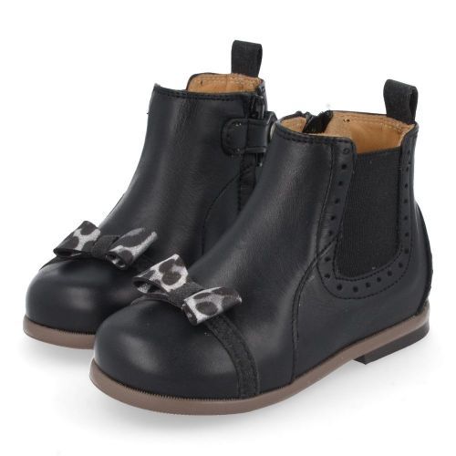Zecchino d'oro Short boots Black Girls (0053) - Junior Steps