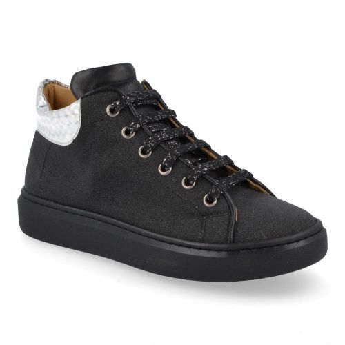 Zecchino d'oro sneakers Zwart Meisjes ( - zwarte sneaker glitter4702) - Junior Steps