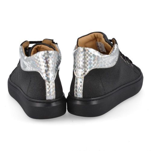 Zecchino d'oro sneakers Zwart Meisjes ( - zwarte sneaker glitter4702) - Junior Steps